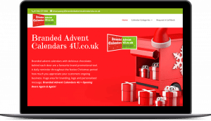 Branded Advent Calendars 4U website visual