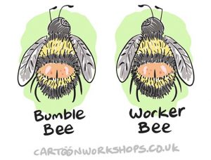 Bumble Bee Cartoon