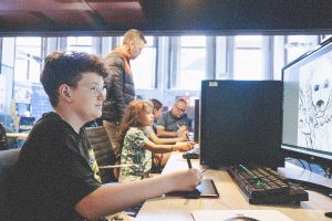 School Workshops Cartooning Comic Artist 07