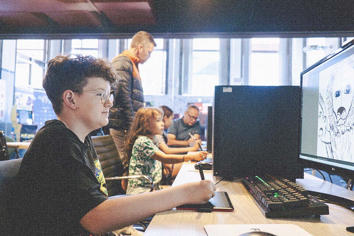 School Workshops Cartooning Comic Artist 07