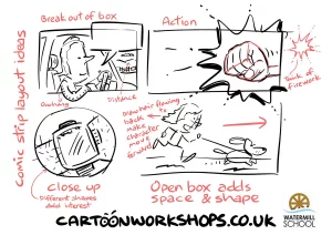 School Workshops - Cartoon Class pic3
